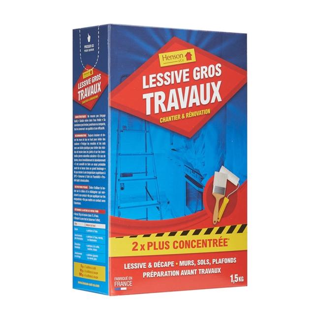 Lessive gros travaux senteur Pin Henson 1.5kg - HENSON