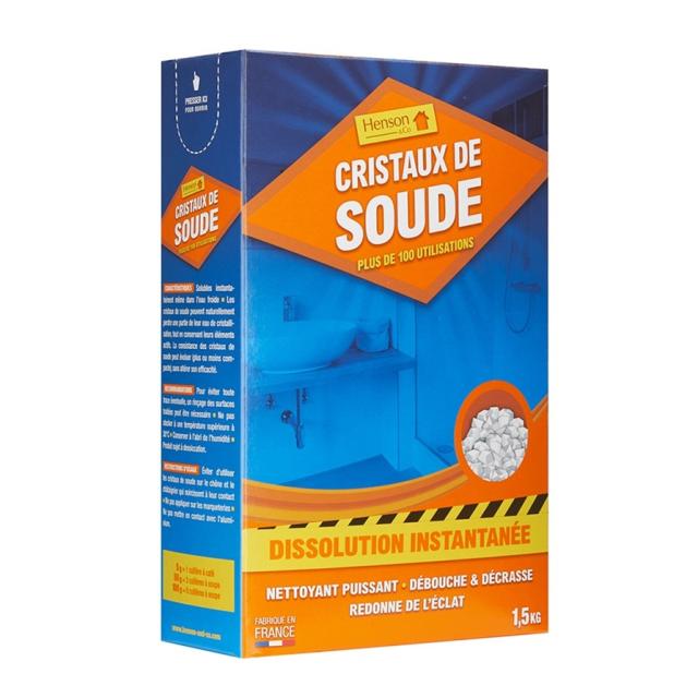 Cristaux de soude Henson 1.5kg HENSON