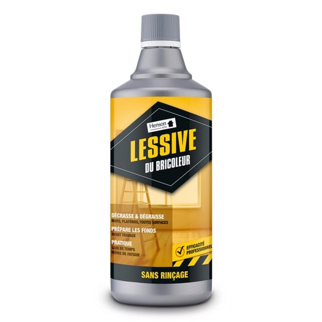 Lessive Gros Travaux Sans rinçage 1l HENSON