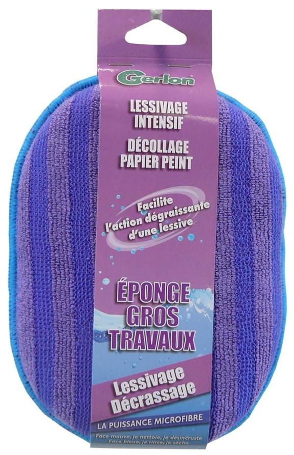 éponge gros travaux microfibre