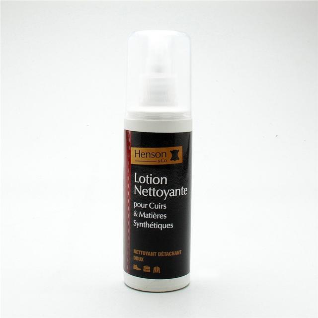 Lotion nettoyante cuirs et matieres synthetiques HENSON