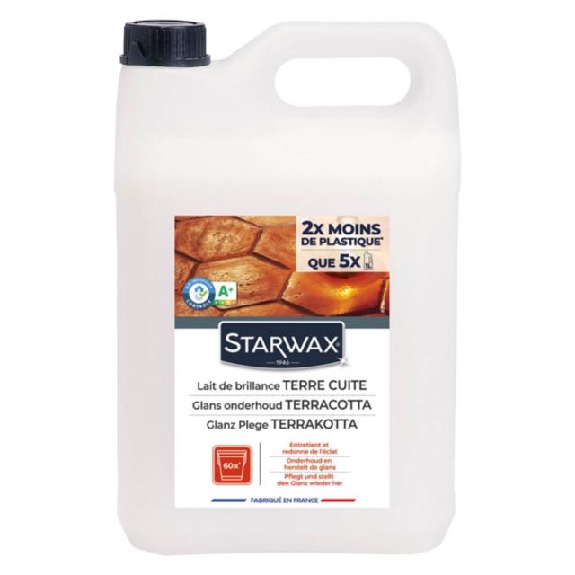 Lait de Brillance pour Tomettes et Terres Cuites 5L - STARWAX