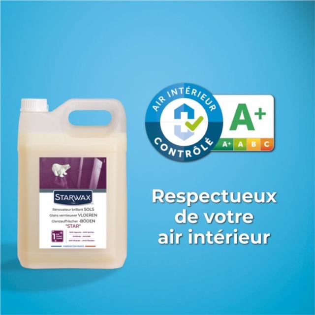 Rénovateur Brillant Star pour Sols Intérieurs 5L - STARWAX