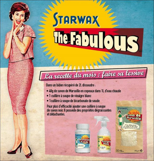 Copeaux de savons de Marseille Fabulous - STARWAX