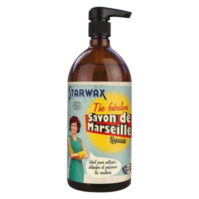 Savon de Marseille Liquide 950ml - STARWAX THE FABULOUS