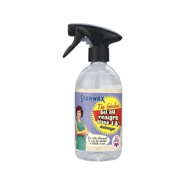 Gel au vinaigre blanc ménager 14° 500 mL - STARWAX