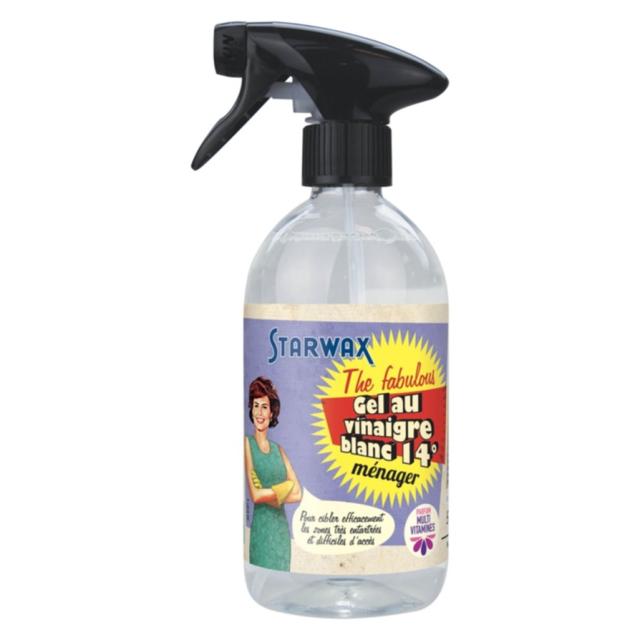 Gel au vinaigre blanc ménager 14° 500 mL - STARWAX