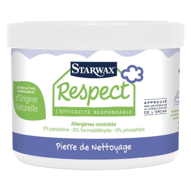 Pierre blanche de nettoyage Respect 375 g - STARWAX