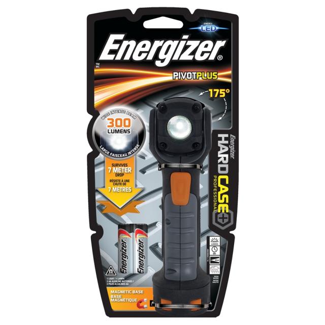 Torche Pivotante Hard Case Pro 300 lumens Energizer