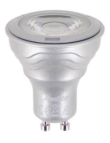 Ampoule LED SMD Transparent GU10 345lm 90° 4W Blanc neutre - XANLITE