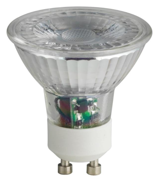 3 ampoules led spot GU10 345lm 50W 36° - INVENTIV