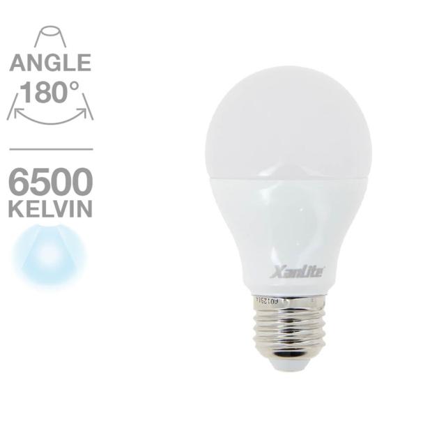 Ampoule LED SMD Blanc E27 1055lm 7W Blanc froid - XANLITE