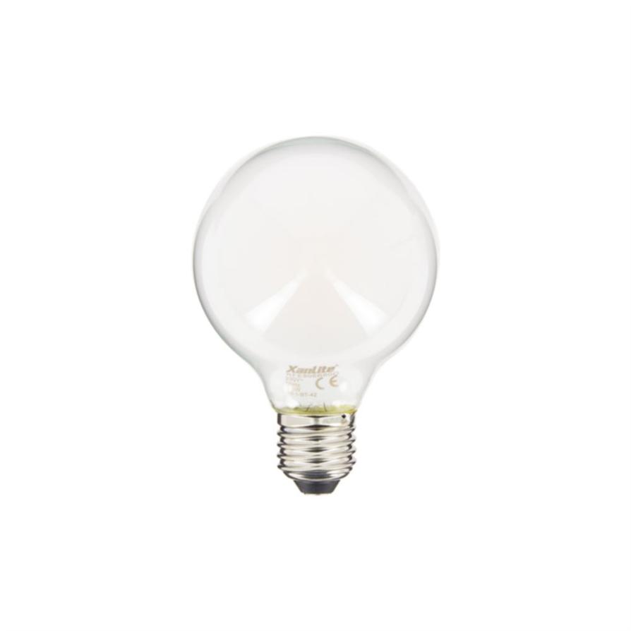 Ampoule LED Opaque G80 E27 806lm 60W 2700K Blanc chaud