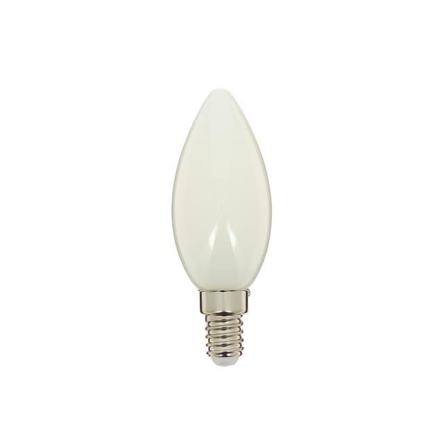 Ampoule LED Filament Blanc E14 470lm 4W Blanc chaud - XANLITE