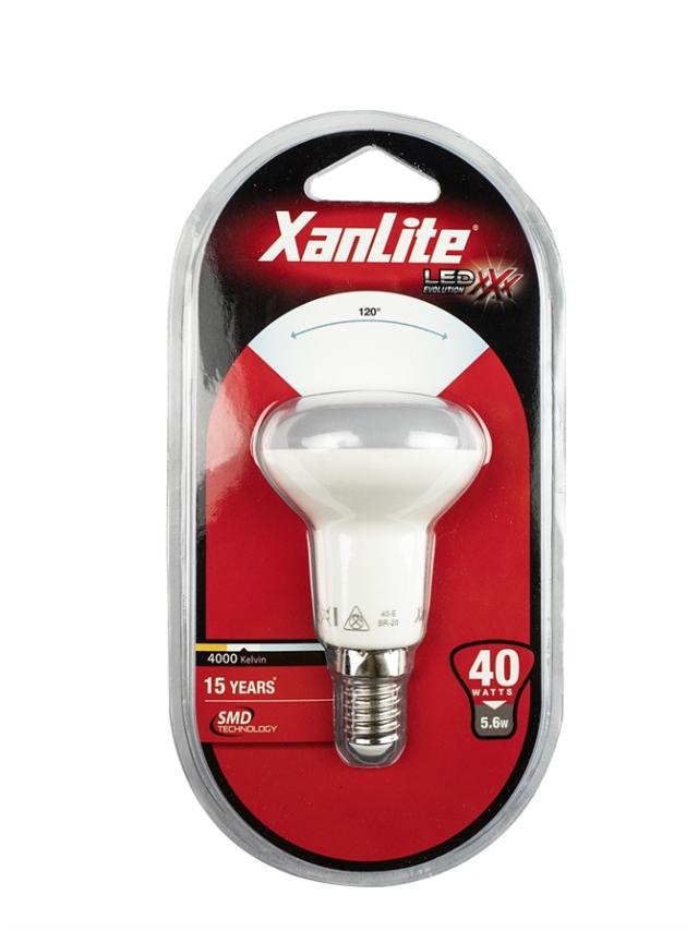 Ampoule LED E27 470lm 6W Blanc neutre - XANLITE