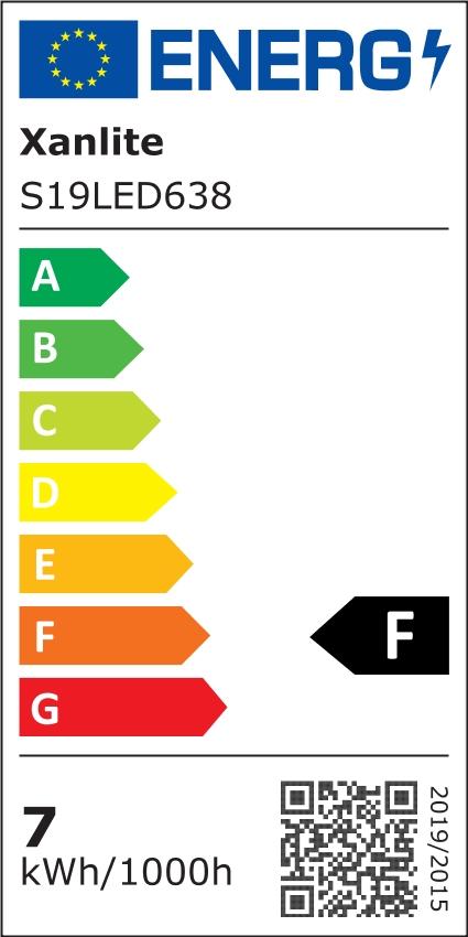 Tube LED S19 8,5W Blanc chaud - XANLITE