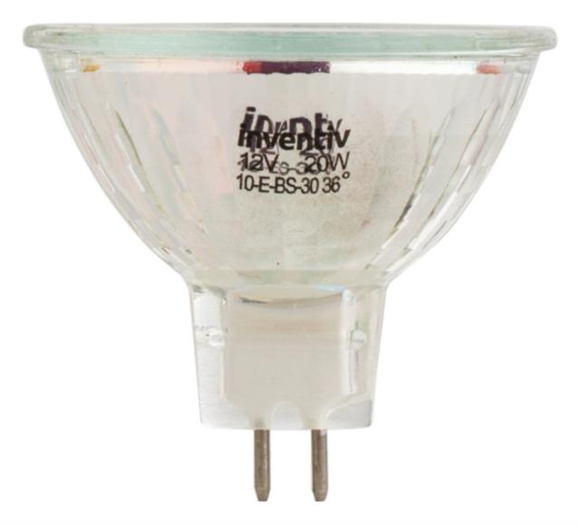 Lot de 2 ampoules halogenes spot GU5,3 20 W 2700 Kelvins dimmable - INVENTIV