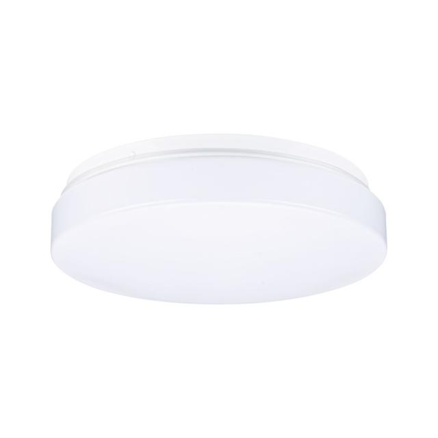 SDB plafonnier Axin IP44 max.18W E27 D.260mm plastique blanc 230V