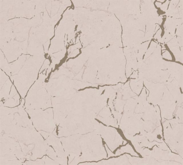 Papier Peint Vinyl Lourd Intissé Marbre Lisse Rose 10x0,53m