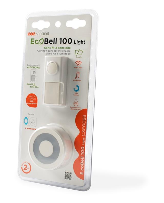 Carillon Ecobell 100 Light sans Fil sans Pile