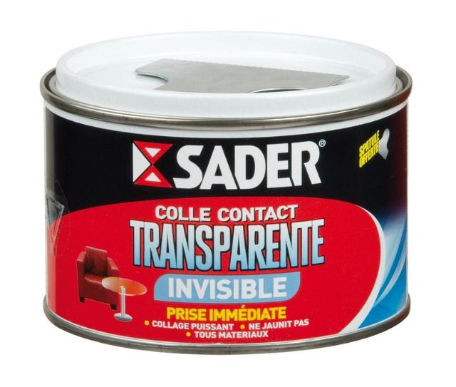 colle contact transparente - SADER