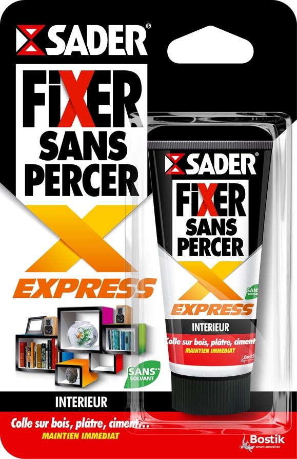 fixer sans percer express - SADER