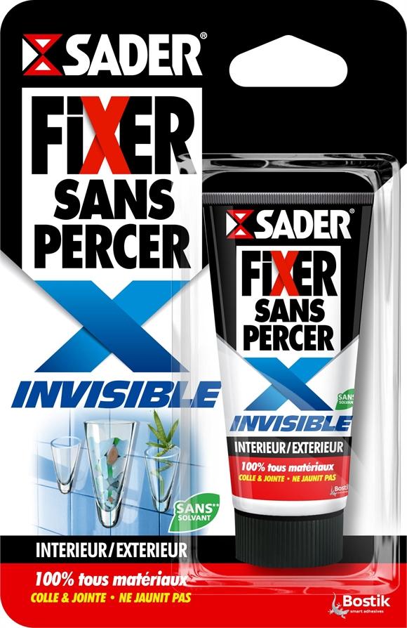 FIXER SANS PERCER X INVISIBLE