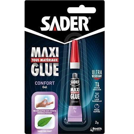 Sader maxiglue confort gel 2gr