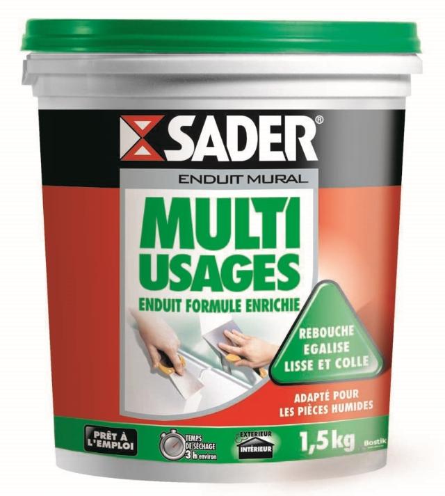 Multi usages : enduit formule enrichie en pâte 1.5kg