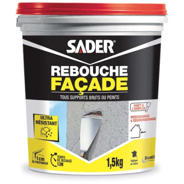 ENDUIT REBOUCHAGE FACADE EN PATE POT 1,5KG SA