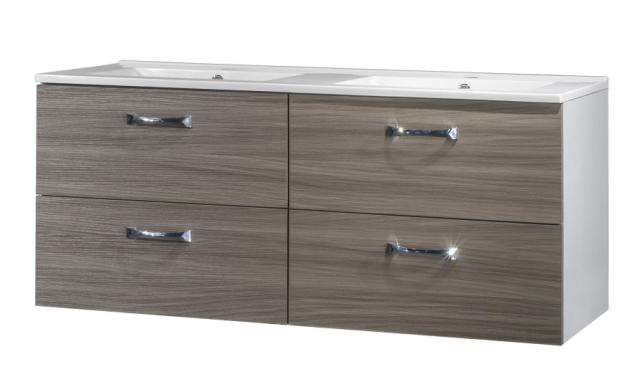 Meuble Salle de bain Spirit 120x46x52cm (sans façade)