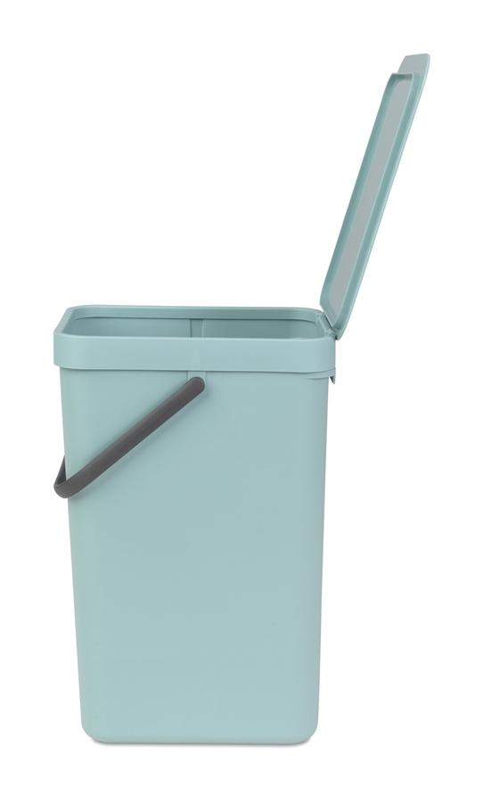 Poubelle Cuisine Sort&Go 16L Menthe - BRABANTIA 