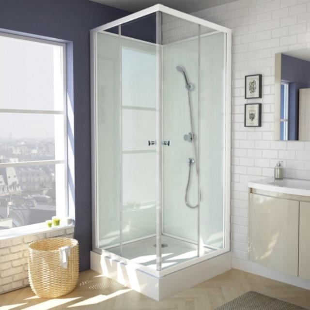 Cabine de Douche Easy Carré - D.80x80x195cm 