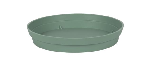 Soucoupe Toscane Ø22,5 cm vert laurier - EDA