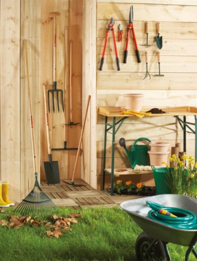 Mini griffe de jardin verte à 3 dents - INVENTIV