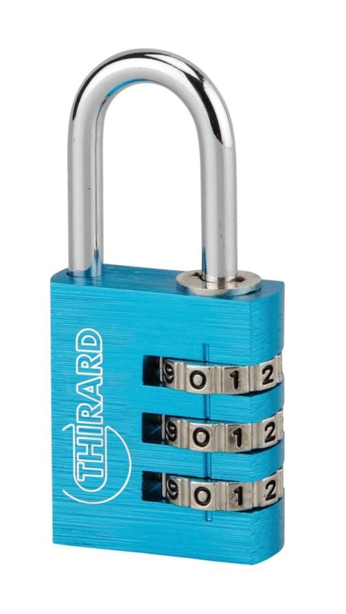 Cadenas maxium code 30mm bleu