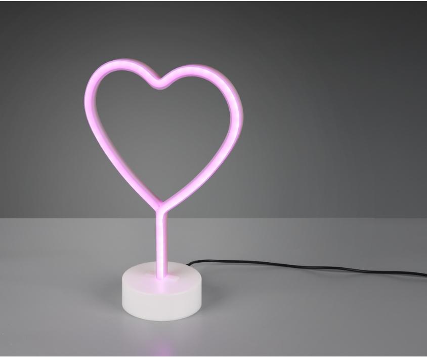 Lampe table reality heart led 1w 10lm 30x20