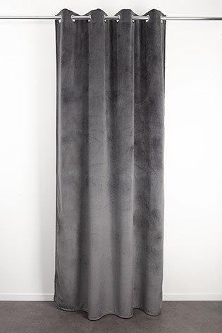 Rideau 135x240cm Velia Gris Moyen