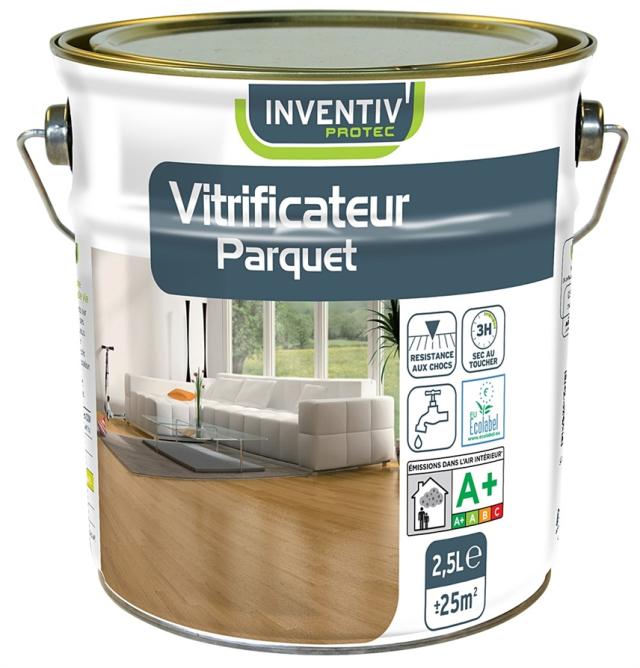 vitrificateur parquet inventiv'' 2.5l incolore cire