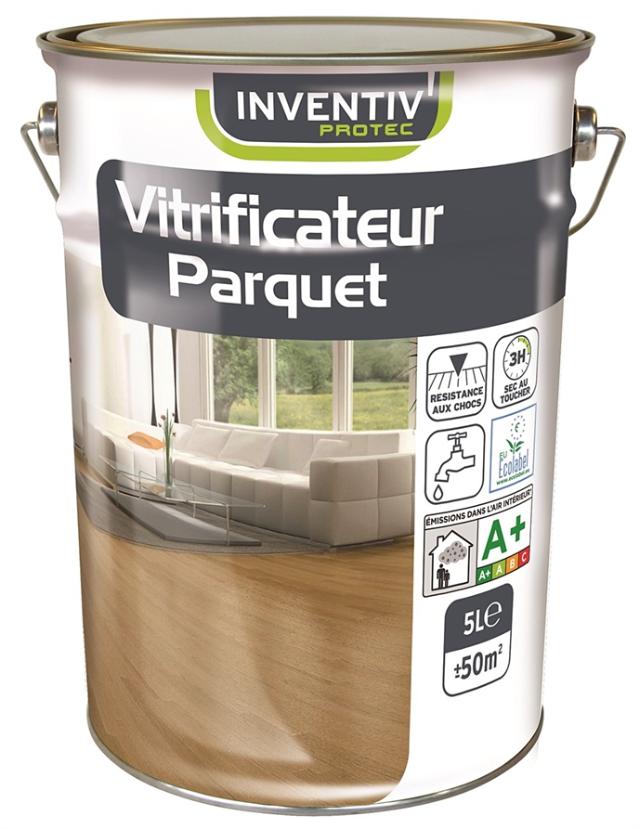 vitrificateur parquet inventiv'' 5l incolore mat