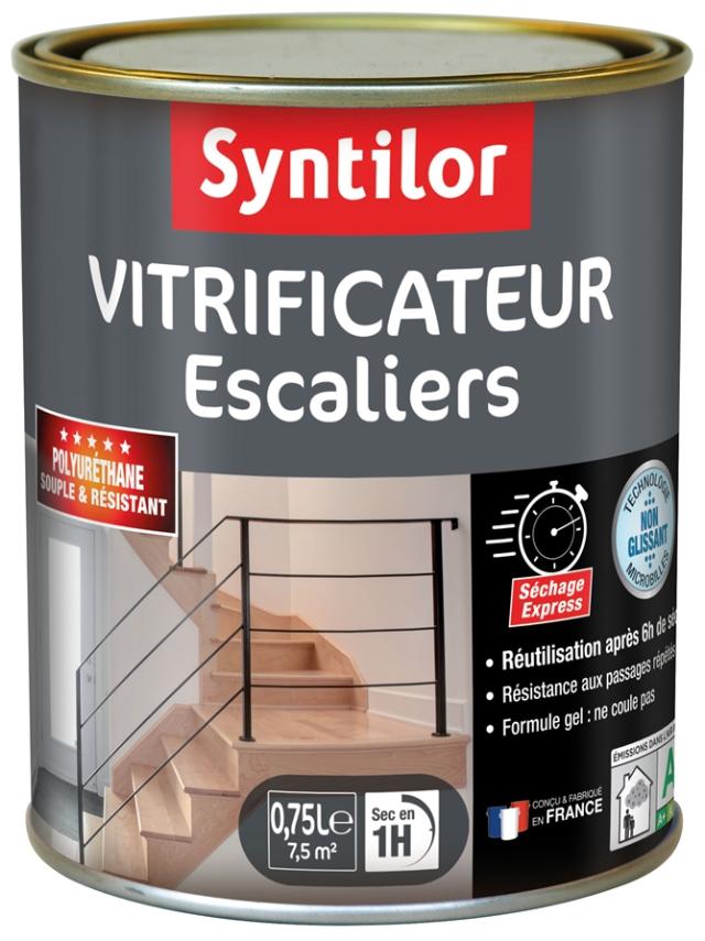 Vitrificateur d''escalier 0,75L satin incolore SYNTILOR