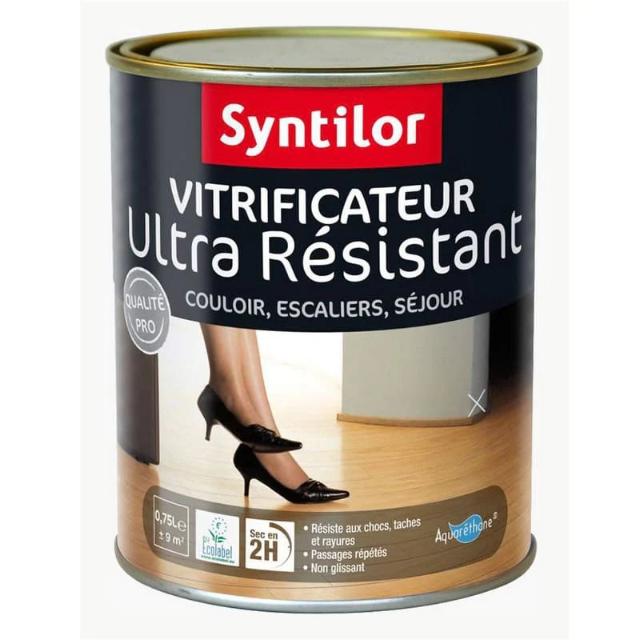 Vitrificateur Ultra Résistant 0L75 Cire Naturel Syntilor