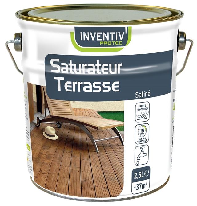 saturateur terrasse inventiv'' 2.5l teck