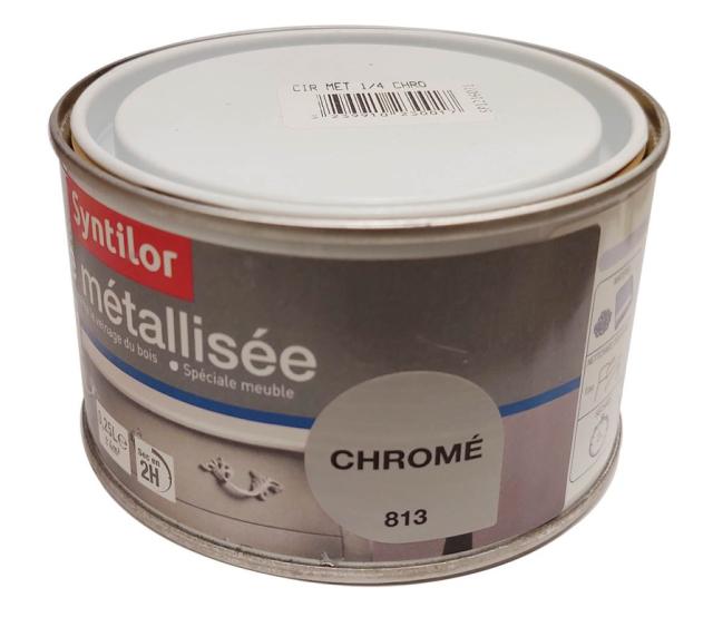 Cire metallisee 0,25l chrome