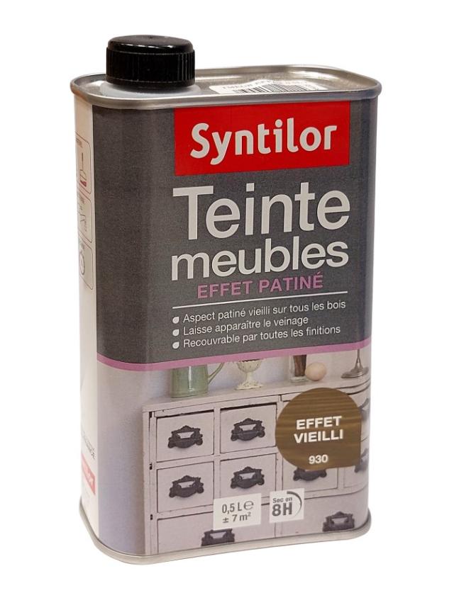 Teinte meuble patine 0,5l effet vieilli