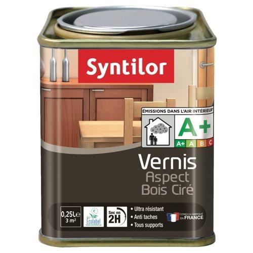 Vernis aspect bois ciré 0,25L chêne teck