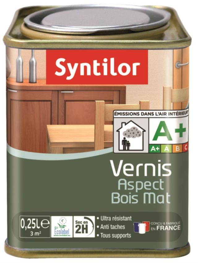 Vernis Aspect Bois Mat 0,25L Wenge