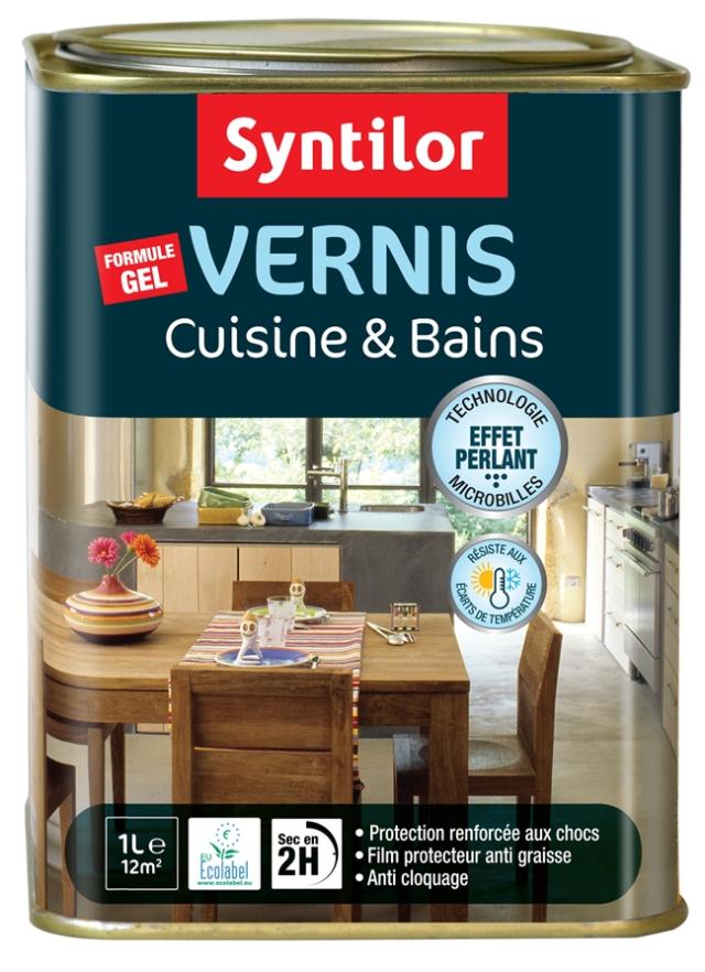 vernis cuisine et salle de bains 1l chene clair - SYNTILOR