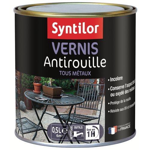 Vernis antirouille tous métaux 0,5L mat