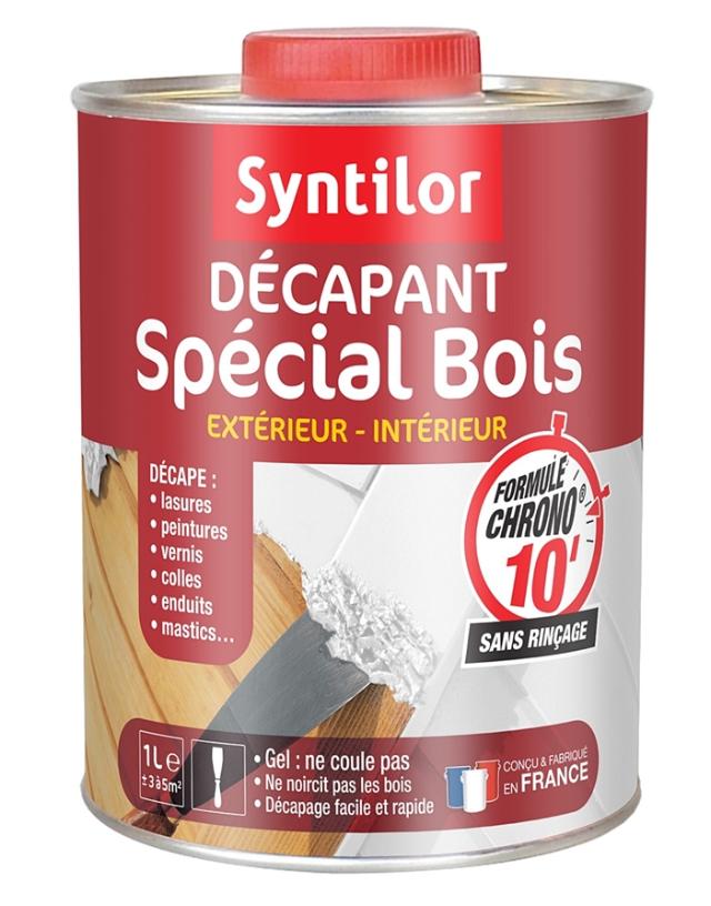 décapant spécial bois chrono 10'' 1l